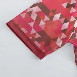 Men's Cycling Jersey with Shorts Geometric Short Sleeve Bike Clothing Suit with 3 Rear Pockets Mountain Bike MTB Road Bike Cycling Front Zipper Sweat wicking Comfortable Breathable Sports Black Red