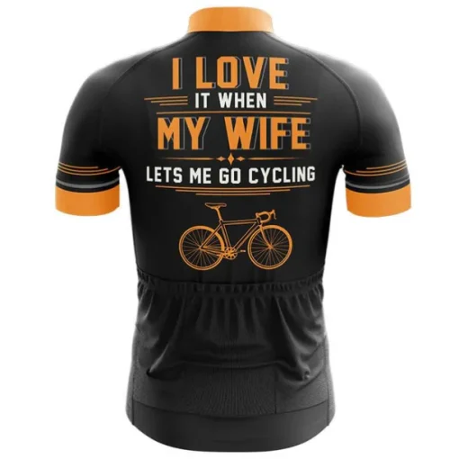 Men's Cycling Jersey with Bib Shorts Graphic Letter & Number Funny Short Sleeve Bike Clothing Suit with 3 Rear Pockets Mountain Bike MTB Road Bike Cycling 3D Pad Quick Dry Soft Back Pocket Sports