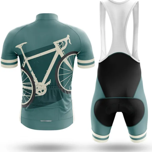 Men's Cycling Jersey with Bib Shorts Short Sleeve Mountain Bike MTB Road Bike Cycling Red Royal Blue Blue Graphic Bike Clothing Suit 3D Pad Breathable Quick Dry Back Pocket Polyester Spandex Sports