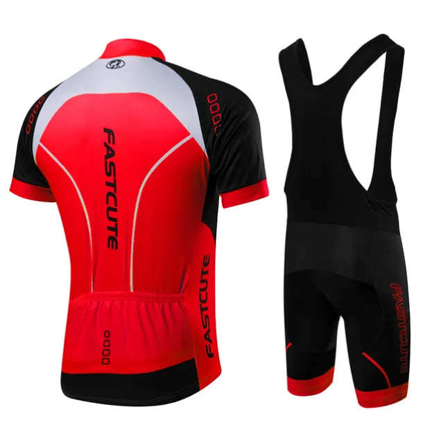 Men's Cycling Jersey with Bib Shorts Short Sleeve Mountain Bike MTB Road Bike Cycling Fall Yellow Light Green Red Bike Clothing Suit Breathable Quick Dry Back Pocket Lycra Sports Patterned Clothing