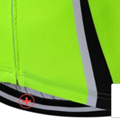 Men's Cycling Jersey with Bib Shorts Short Sleeve Mountain Bike MTB Road Bike Cycling Fall Yellow Light Green Red Bike Clothing Suit Breathable Quick Dry Back Pocket Lycra Sports Patterned Clothing