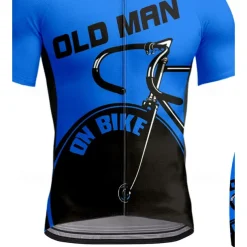 Men's Cycling Jersey with Bib Shorts Short Sleeve Yellow Red Royal Blue Bike Clothing Suit 3D Pad Breathable Quick Dry Back Pocket Polyester Spandex Lycra Sports Graphic Geometric Clothing Apparel
