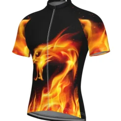Men's Cycling Jersey Zebra Short Sleeve Bike Jersey Top with 3 Rear Pockets Mountain Bike MTB Road Bike Cycling Quick Dry Reflective Strips Back Pocket Moisture Wicking Sports Red Black White