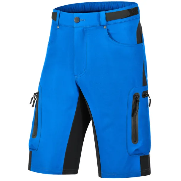 Men's Cycling MTB Shorts Bike Baggy Shorts MTB Shorts Mountain Bike MTB Road Bike Cycling Sports Patchwork 3D Pad Breathable Quick Dry Moisture Wicking Black Army Green Clothing Apparel Bike Wear