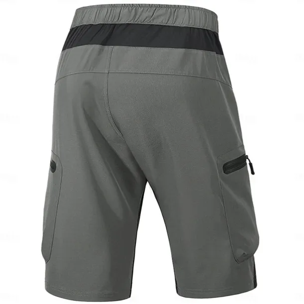 Men's Cycling MTB Shorts Bike Baggy Shorts MTB Shorts Mountain Bike MTB Road Bike Cycling Sports Patchwork 3D Pad Breathable Quick Dry Moisture Wicking Black Army Green Clothing Apparel Bike Wear