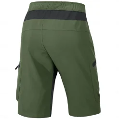 Men's Cycling MTB Shorts Bike Baggy Shorts MTB Shorts Mountain Bike MTB Road Bike Cycling Sports Patchwork 3D Pad Breathable Quick Dry Moisture Wicking Black Army Green Clothing Apparel Bike Wear