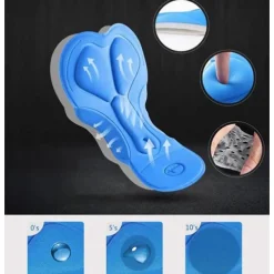 Men's Cycling Road Shorts Bike Shorts Cycling Padded Shorts Bike Padded Shorts / Chamois Mountain Bike MTB Road Bike Cycling Sports Rainbow 3D Pad Cycling Breathable Quick Dry Yellow Red Polyester