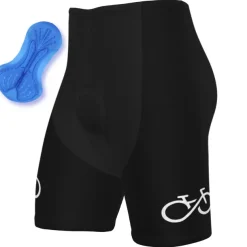 Men's Cycling Road Shorts Bike Shorts Cycling Padded Shorts Bike Shorts Padded Shorts / Chamois Mountain Bike MTB Road Bike Cycling Sports Graphic 3D Pad Cycling Breathable Quick Dry Black Yellow