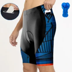 Men's Cycling Road Shorts Cycling Shorts Bike Shorts Bike Padded Shorts / Chamois Bottoms Mountain Bike MTB Road Bike Cycling Sports 3D Pad Cycling Breathable Quick Dry Yellow Red Polyester Spandex