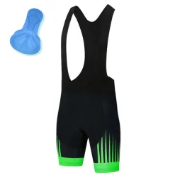 Men's Cycling Road Shorts Cycling Bib Shorts 3D Padded Shorts Bike Bib Shorts Mountain Bike MTB Road Bike Cycling Sports Stripes 3D Pad Cycling Breathable Quick Dry White Yellow Polyester Spandex