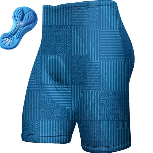 Men's Cycling Shorts Bike Padded Shorts / Chamois Bottoms Mountain Bike MTB Road Bike Cycling Sports 3D Pad Cycling Breathable Quick Dry Black White Polyester Spandex Clothing Apparel Bike Wear