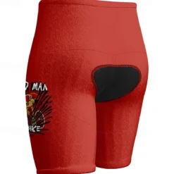 Men's Cycling Shorts Bike Shorts Graphic Bike Shorts with 3 Rear Pockets Quick Dry High Elasticity Comfortable Breathable Sports Yellow Pink Red Clothing Apparel