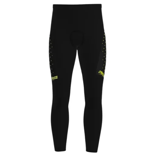 Men's Cycling Tights Bike Pants Tights Mountain Bike MTB Road Bike Cycling Sports Polka Dot Gradient Patchwork Thermal Warm 3D Pad Warm Breathable Black Yellow Polyester Clothing Apparel Bike Wear