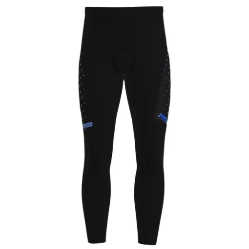 Men's Cycling Tights Bike Pants Tights Mountain Bike MTB Road Bike Cycling Sports Polka Dot Gradient Patchwork Thermal Warm 3D Pad Warm Breathable Black Yellow Polyester Clothing Apparel Bike Wear