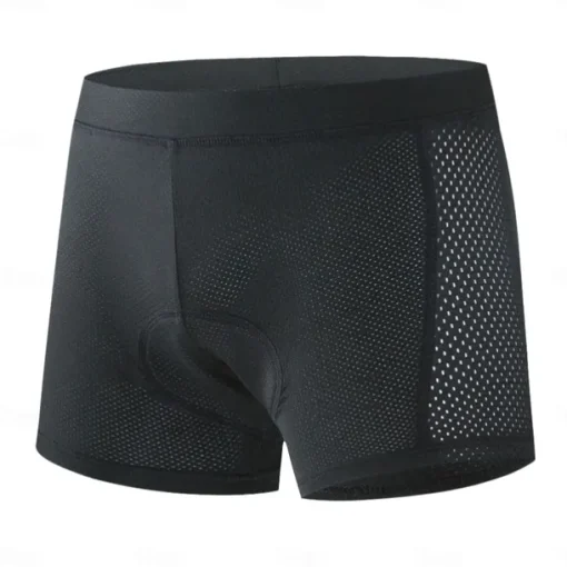 Men's Cycling Underwear Shorts Cycling Underwear Bike Shorts Bike Underwear Shorts Mountain Bike MTB Road Bike Cycling Sports Stripes 3D Pad Cycling Breathable Moisture Wicking Black Red Polyester