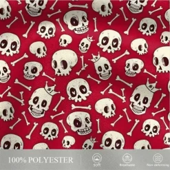 Men's 3D Print Cool Skulls Halloween Costumes Swim Trunks Swim Shorts Board Shorts Mid Waist Casual Athleisure Daily Holiday Streetwear Drawstring Elastic Waist 3D Print Designer Clothing Apparel