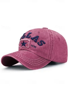 Men's Distressed Denim Baseball Cap with Adjustable Strap - Casual and Stylish Perfect for Everyday Wear