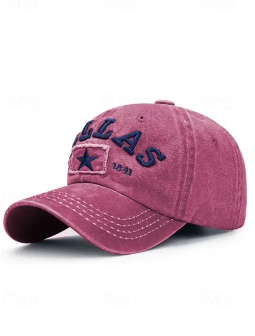 Men's Distressed Denim Baseball Cap with Adjustable Strap - Casual and Stylish Perfect for Everyday Wear