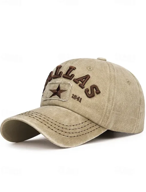 Men's Distressed Denim Baseball Cap with Adjustable Strap - Casual and Stylish Perfect for Everyday Wear