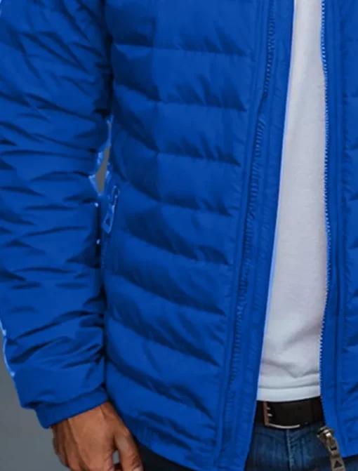 Men's Down Jacket Puffer Jacket Zipper Pocket Outdoor Christmas Gifts Home Regular Classic Thermal Warm Windproof Breathable Winter Autumn / Fall Solid Color Black Red Navy Blue Royal Blue Puffer