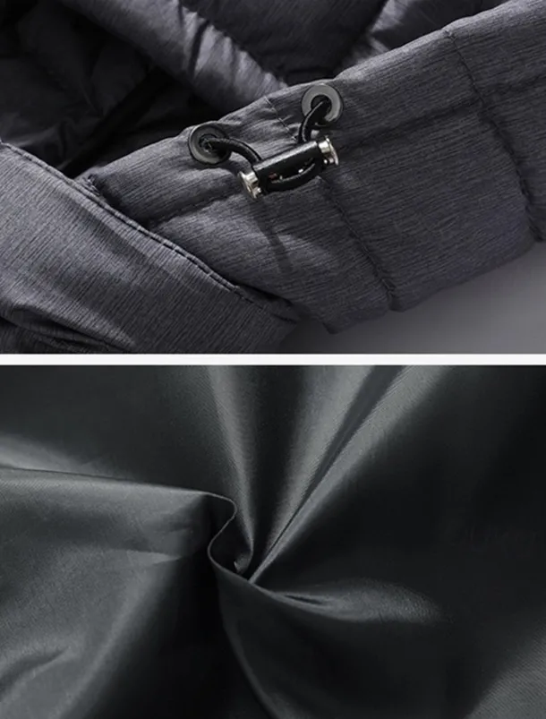 Men's Down Vest Puffer Vest Vest Gilet Daily Date Vacation Fashion Casual Fall & Winter Pocket Polyester Warm Comfortable Plain Zipper Standing Collar Regular Fit Black Red Blue Vest