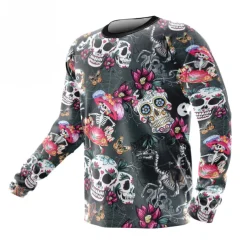 Men's Downhill Jersey Long Sleeve Mountain Bike MTB Road Bike Cycling Winter Black White Army Green Graphic Bike Fleece Lining Warm Breathable Fleece Spandex Sports Graphic Clothing Apparel