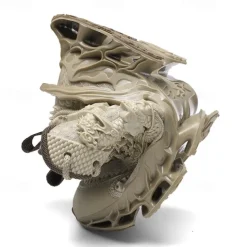 Men's Dragon-Themed Lightweight Athletic Sneakers – Unique Sculpted Sole Design, Breathable and Comfortable Running Shoes for Sports and Street Style