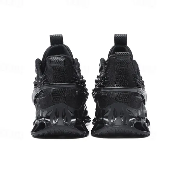 Men's Dragon-Themed Lightweight Athletic Sneakers – Unique Sculpted Sole Design, Breathable and Comfortable Running Shoes for Sports and Street Style