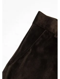 Men's Dress Pants Flared Pants Bell Bottom Trousers Suit Pants Front Pocket Plain Comfort Business Daily Holiday Fashion Chic & Modern Yellow Brown