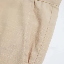 Men's Dress Pants Linen Pants Trousers Summer Pants Pleated Pants Front Pocket Straight Leg Plain Comfort Breathable Full Length Casual Daily Holiday Fashion Streetwear Black White