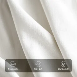 Men's Dress Pants Linen Pants Summer Pants Pleated Plain Soft Office Chic & Modern Black White