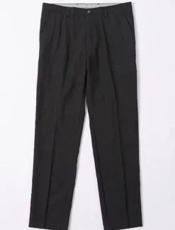 Men's Dress Pants Trousers Slacks Suit Pants Pocket Plain Comfort Breathable Wedding Outdoor Daily Fashion Casual Black Khaki