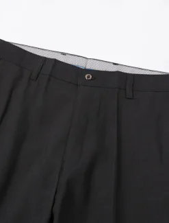 Men's Dress Pants Trousers Slacks Suit Pants Pocket Plain Comfort Breathable Wedding Outdoor Daily Fashion Casual Black Khaki