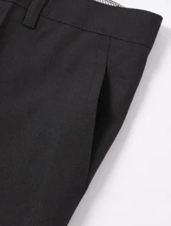 Men's Dress Pants Trousers Slacks Suit Pants Pocket Plain Comfort Breathable Wedding Outdoor Daily Fashion Casual Black Khaki