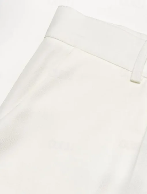 Men's Dress Pants Trousers Baggy Pants Casual Pants Pleated Pants Wide Leg Front Pocket Straight Leg Plain Comfort Breathable Wedding Business Beach Fashion Basic Loose Fit Black White