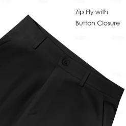 Men's Dress Pants Trousers Suit Pants Skull Halloween Costumes Full Length Outdoor Holiday Dark Gothic Style Black White Micro-elastic