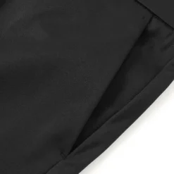 Men's Dress Pants Trousers Slacks Flat Front Pants Suit Pants Straight Leg Geometry Stretch No-Iron Formal Wedding Business Classic Style Casual Black Royal Blue High Waist Stretchy