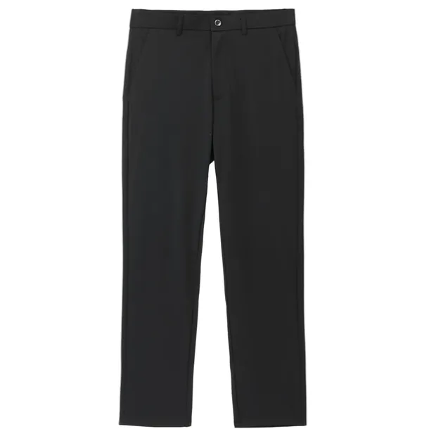 Men's Dress Pants Trousers Slacks Flat Front Pants Suit Pants Straight Leg Geometry Stretch No-Iron Formal Wedding Business Classic Style Casual Black Royal Blue High Waist Stretchy