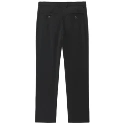 Men's Dress Pants Trousers Slacks Flat Front Pants Suit Pants Straight Leg Geometry Stretch No-Iron Formal Wedding Business Classic Style Casual Black Royal Blue High Waist Stretchy