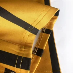 Men's Dress Pants Trousers Chinos Pocket Drawstring Elastic Waist Stripe Comfort Formal Party Work Fashion Classic Style White Yellow Micro-elastic