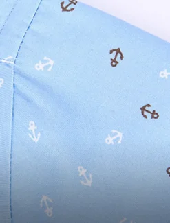 Men's Dress Shirt Non Iron Shirt Stretch Plaid / Striped / Chevron / Round Wedding Office & Career Light Pink Light Blue Black White Turndown Spring & Summer All Seasons Clothing Apparel