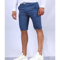 Men's Dress Shorts Burmuda Shorts Work Shorts Golf Shorts Pocket Plain Comfort Breathable Knee Length Outdoor Business Fashion Casual Black White