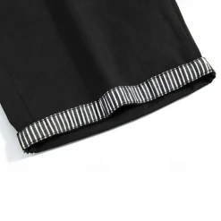 Men's Dress Shorts Burmuda Shorts Work Shorts Pocket Drawstring Plain Comfort Breathable Knee Length Outdoor Business Fashion Casual Black Blue