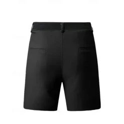Men's Dress Shorts Burmuda Shorts Work Shorts Pocket Plain Comfort Breathable Knee Length Outdoor Business Fashion Casual Black Navy Blue