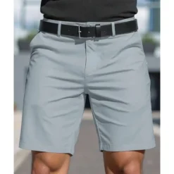 Men's Dress Shorts Burmuda Shorts Work Shorts Pocket Plain Comfort Breathable Knee Length Outdoor Business Fashion Casual Black White