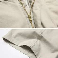 Men's Dress Shorts Work Shorts Golf Shorts Pocket Plain Comfort Breathable Knee Length Outdoor Business Sports Casual Black Khaki