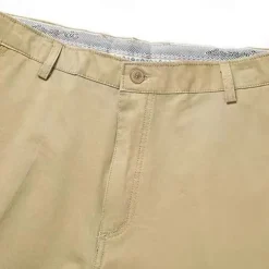 Men's Dress Shorts Work Shorts Golf Shorts Pocket Plain Comfort Breathable Knee Length Outdoor Business Sports Casual Black Army Green