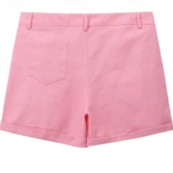 Men's Dress Shorts Work Shorts Golf Shorts Pocket Plain Comfort Breathable Short Outdoor Business Sports Casual White Yellow