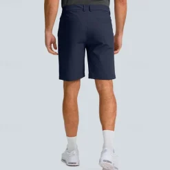 Men's Dress Shorts Work Shorts Golf Shorts Pocket Plain Comfort Breathable Knee Length Outdoor Business Sports Casual Black White