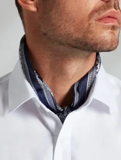 Men's Elegant Silk Paisley Bandana Scarf - Versatile Fashion Accessory